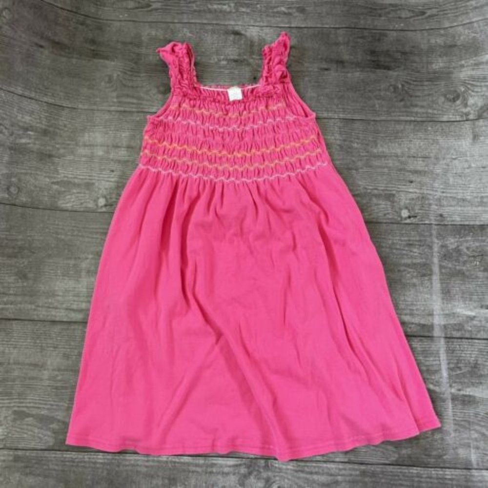 Girl’s Gymboree Outlet Smocked Pink Sundress 10